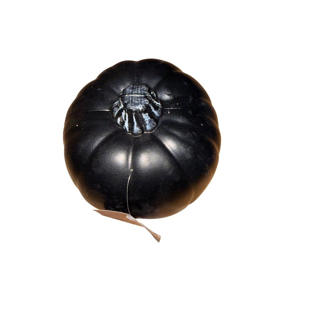 Ashland Halloween 6" Black Craft Pumpkin - Paint & Carve Fun